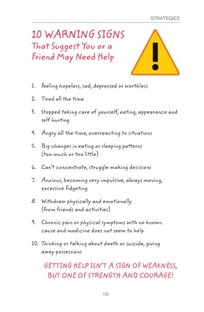 10 Warning Signs That Suggest You or a Friend May Need Help